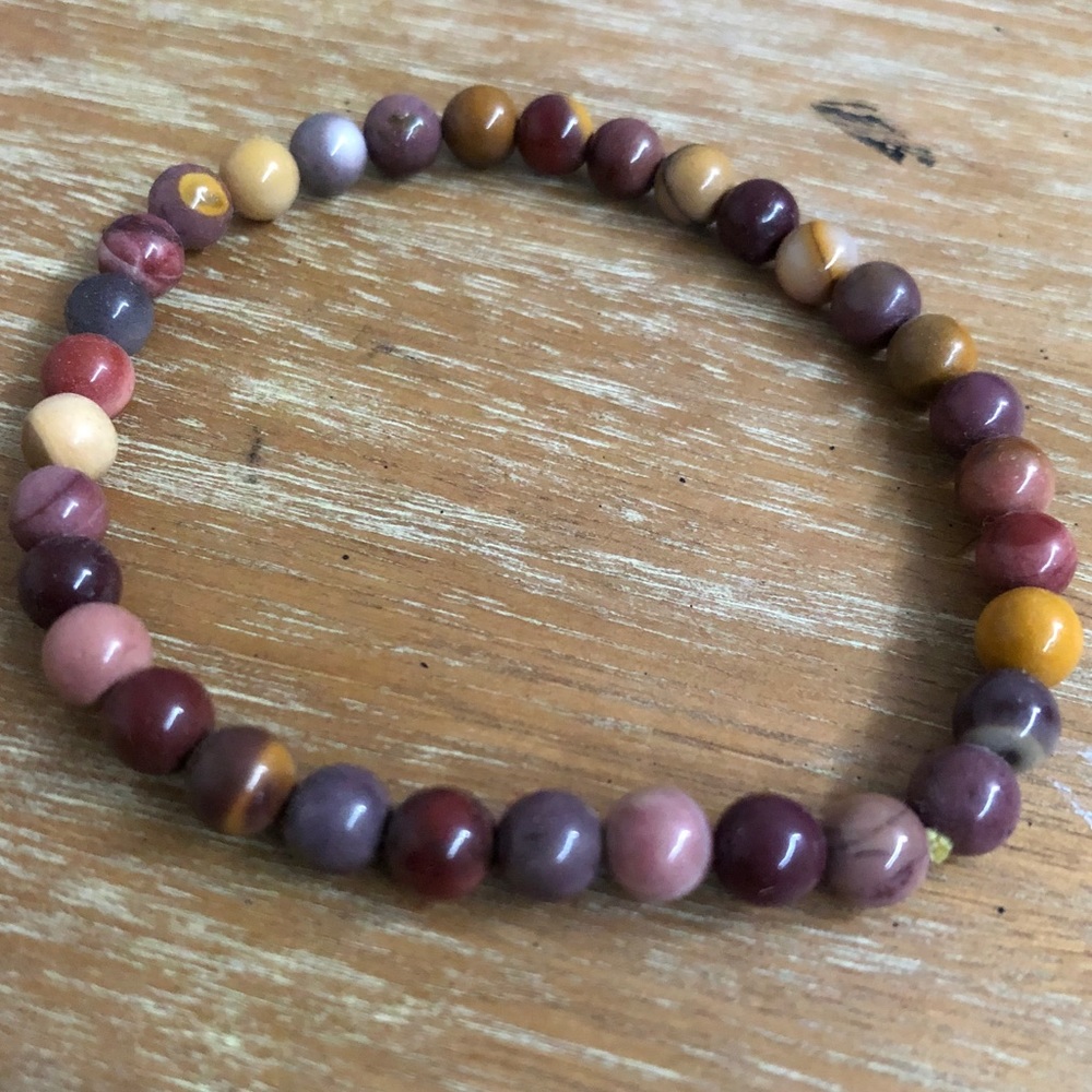 Colorful beaded bracelet